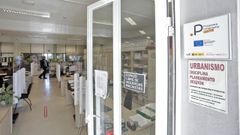 Unas oficinas del Concello de Lugo
