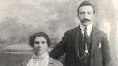 Retrato de Mari Pepa Becerra y Manuel Moure