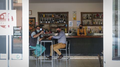 Muchos quisieron volver al bar Celta en el d�a del fin de las restricciones m�s duras