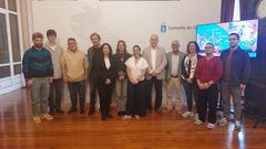 Presentaci�n da II Festa das Letras�nas instalaci�ns municipais�de Mar�a Pita