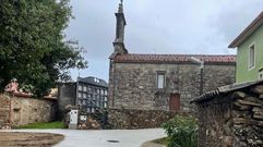 La iglesia de Riob�, ya sin cables