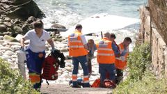 Un surfista norteamericano de 64 a�os, residente en A Guarda, falleci� este s�bado por la ma�ana en el litoral de Oia