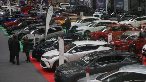 Imagen de archivo del salón del automóvil de Vigo