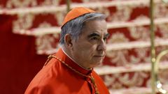 El cardenal italiano, Angelo Becciu.