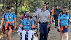 Peregrinacin a Santiago organizada por enfermos de ELA, familiares y cuidadores