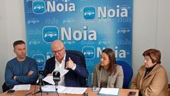 Freire dio datos sobre la salud financiera del Concello de Noia.