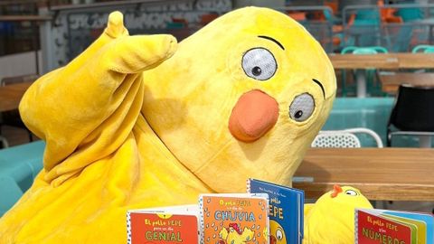 Imagen del fen�meno literario del pollo Pepe