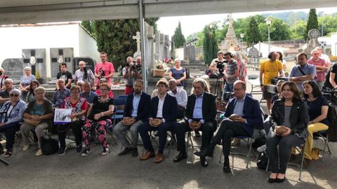  Homenaje a los 269 republicanos que fallecieron en el hospital de Guernika entre 1938 y 1940, muchos de ellos asturianos