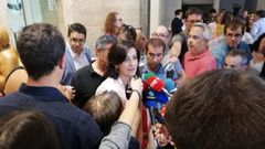 Concha Andreu,en julio tras su segunda investidura como presidenta regional fallida