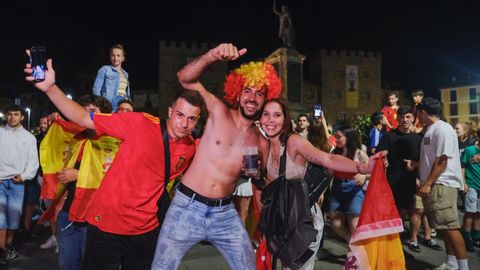 La celebraci�n de la Eurocopa en Asturias, en im�genes