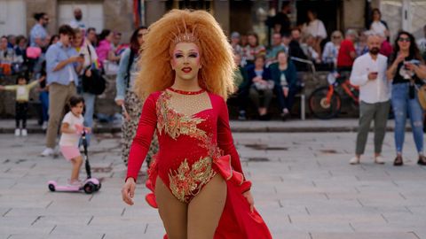 La drag Imperio Reina en Celanova