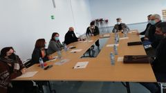 Reuni�n de los representantes del BNG con el Consejo Administrador de la Lonja de A Coru�a