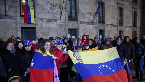 Venezolanos en Celanova 