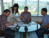 Cu��a firm� ayer la incorporaci�n de los dos nuevos agentes policiales