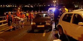 La conductora se salt� un control y acab� provocando el choque de cuatro coches en enero del 2012. 