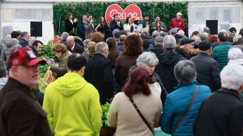 Entrega de premios del concurso de cestas de grelos.