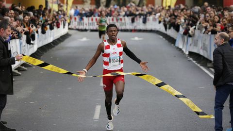 Carrera de San Martiño en Ourense.