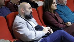 Mario Pillado, teniente de alcaldesa, y Carmela L�pez, regidora de Burela, en una foto de archivo