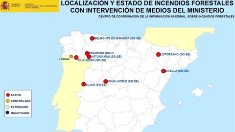 Mapa incendios