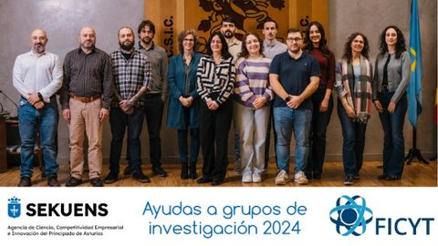 Grupo de Materiales Carbonosos de INCAR-CSIC. De izquierda a derecha: Fabi�n Su�rez, Juan Ignacio Paredes, Jos� Munuera, Alberto Castro, Teresa Centeno, Silvia Villar, Sergio Carpio, Alba Su�rez, �lvaro Amado, Enrique �lvarez, Sara Gonz�lez, Katia Tamargo y Carolina D�az.