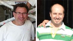 Jos� Manuel Otero, de Lyss, y Jos� Antonio Clavo, de Berna