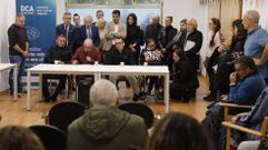 Usuarios de DCA tomaron la palabra para leer el manifiesto.