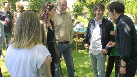 Jorge Su�rez comparti� una comida campestre con miembros de FeC. 