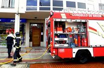Efectivos de Bri�n cubren habitualmente buena parte de las emergencias de Ames.