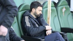 Guillermo Fern�ndez Romo, entrenador del Racing de Ferrol