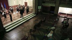 Uno de los conciertos celebrados este a�o en el C�rculo das Artes tras implantar las medidas de seguridad