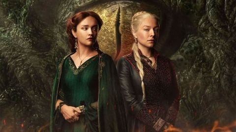 Alicent Hightower y Rhaneyra Targaryen