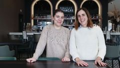 Olalla M�ndez, vicepresidenta, y �nxela �lvarez, presidenta de Intelecto