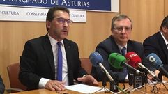 Los consejeros Genaro Alonso y Francisco del Busto