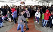 Los asistentes disfrutaron de la m�sica con la orquesta Los Pr�ncipes y el grupo Los Revenidos