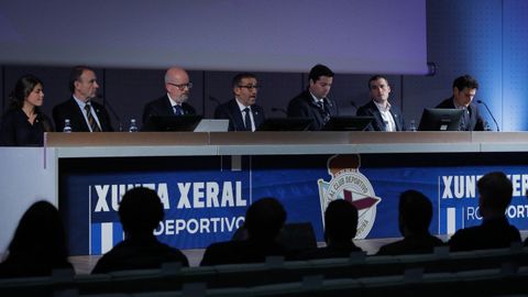 Junta General de Accionistas del Deportivo celebrada en dieciembre de 2023