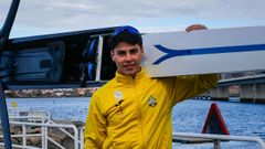 Caetano Horta, remero de Noia que estar� en los Juegos Ol�mpicos de Par�s.