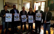 La regata de la Copa de Espa�a, competici�n clasificatoria para el Mundial, se present� en el Concello de Poio.