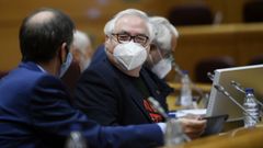 El Ministro de Universidades compareciendo en el Senado este jueves