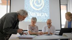 Os organizadores presentaron este martes a festa Amergin, que conta cun cartel deseño de Xosé Barro.