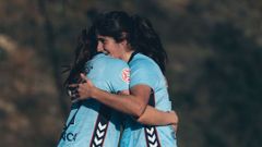 La futbolista de As Celtas Sara Couso, en su debut con el primer equipo en Segunda Federaci�n.