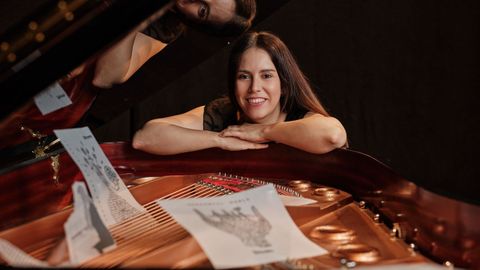 Elsa Muñiz actúa en Boimorto en el festival que promueve Luz Casal.