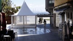 Un cambio en el nivel de restricciones permitir�a a la hosteler�a de A Pobra reabrir sus puertas