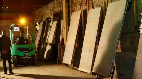 Traslado del Mural de Lugr�s