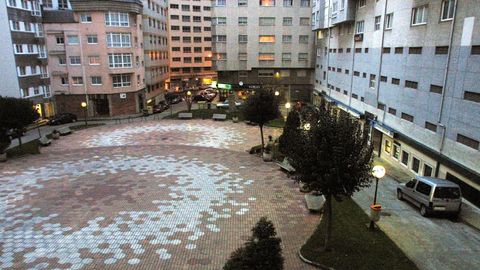 Los hechos ocurrieron en la plaza Rafael Dieste de A Coru�a