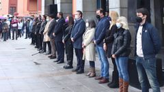 Concentraci�n en Laviana por el crimen machista de Teresa Aladro