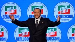 El lder de Forza Italia, Silvio Berlusconi.
