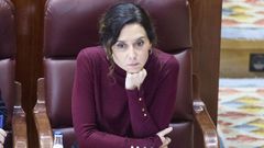 La presidenta de la Comunidad de Madrid, Isabel Daz Ayuso.