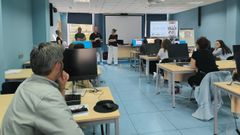 Los alumnos recibieron la visita del alcalde y del edil de Innovaci�n.