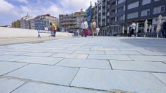 Plataforma �nica en el paseo de Silgar, en Sanxenxo