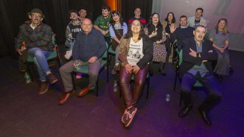 As� foi a festa da regueifa de Carballo, imaxe a imaxe, rima a rima